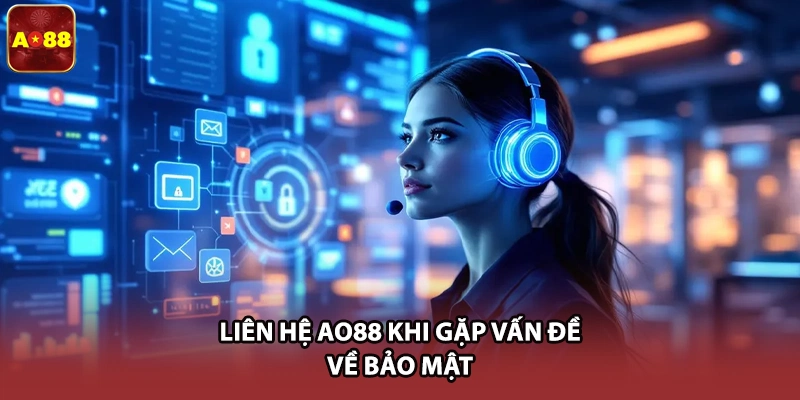 Liên hệ AO88 khi gặp vấn đề về bảo mật